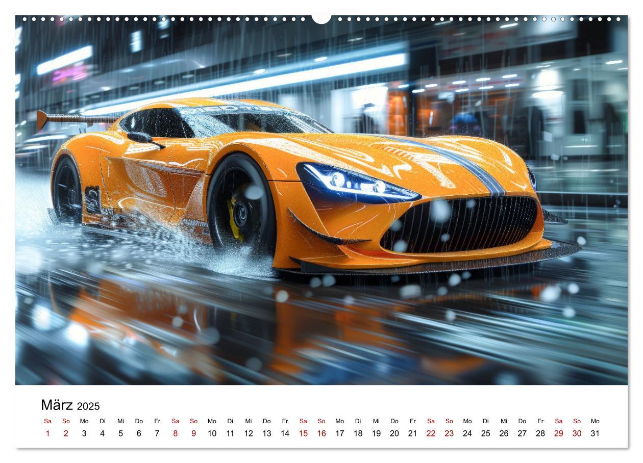 Bild: 9783383796166 | Schnelle Sportwagen (Wandkalender 2025 DIN A2 quer), CALVENDO...