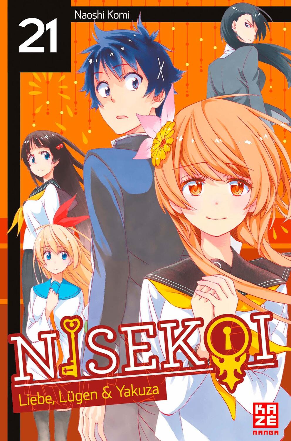 Cover: 9782889217120 | Nisekoi 21 | Liebe, Lügen & Yakuza | Naoshi Komi | Taschenbuch | 2017