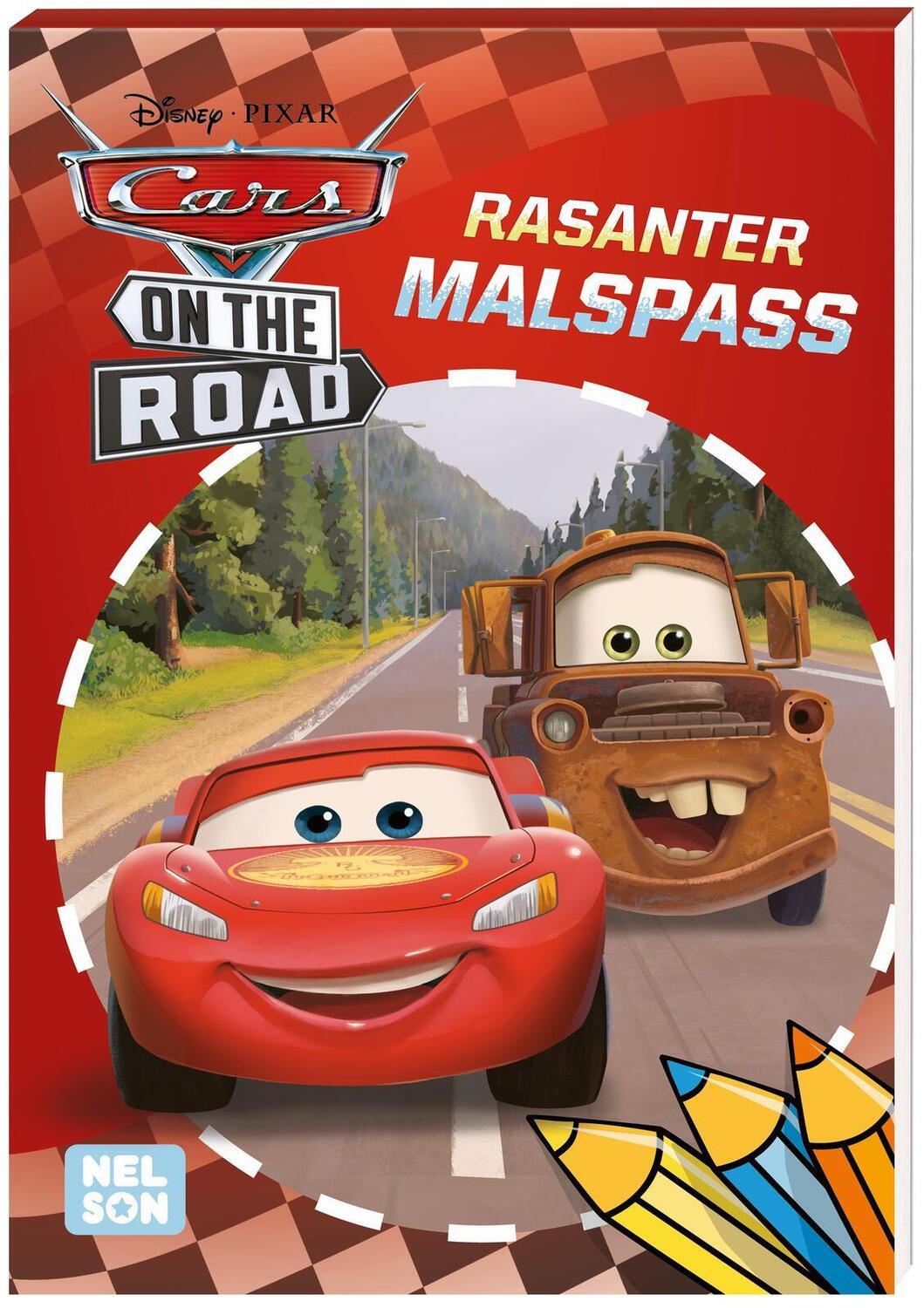 Cover: 9783845123585 | Disney Cars on the road: Rasanter Malspaß | Taschenbuch | Disney Cars