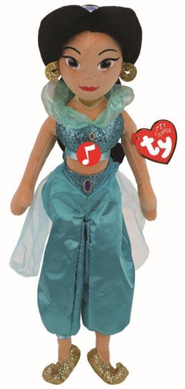 Cover: 8421024100 | Jasmine Prinzessin mit Sound - Disney - Beanie Babies - Med | Stück