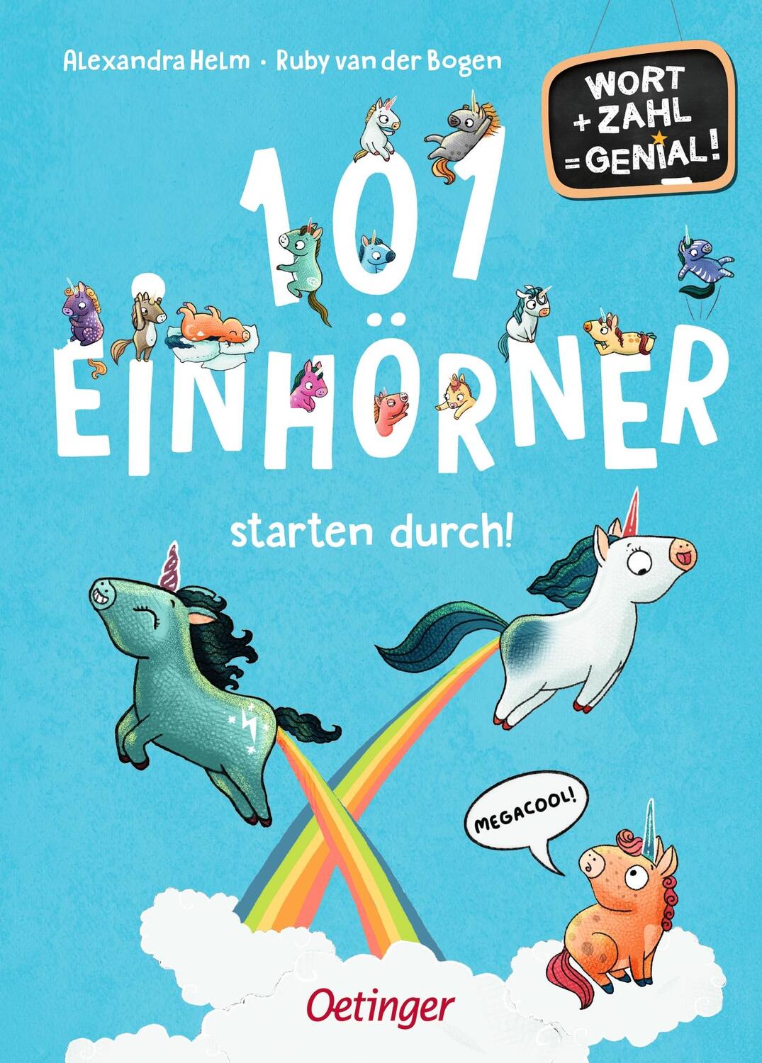 Cover: 9783751204668 | 101 Einhörner starten durch | Wort + Zahl = genial! Level 1 | Bogen