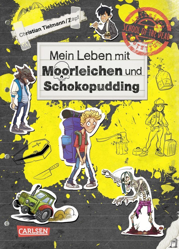 Cover: 9783551655035 | School of the dead 4: Mein Leben mit Moorleichen und Schokopudding