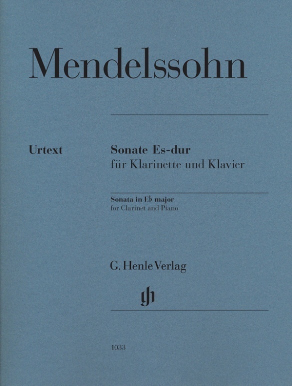 Cover: 9790201810331 | Felix Mendelssohn Bartholdy - Klarinettensonate Es-dur | Buch | 2011