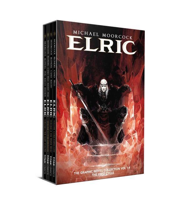Cover: 9781787738546 | Michael Moorcock's Elric 1-4 Boxed Set | Julien Blondel | Buch | 2022