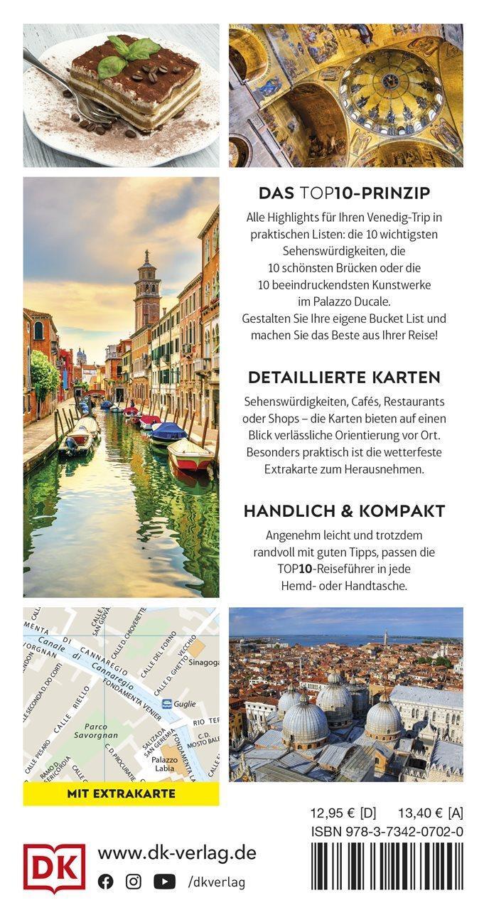 Rückseite: 9783734207020 | TOP10 Reiseführer Venedig | Gillian Price | Taschenbuch | 160 S.