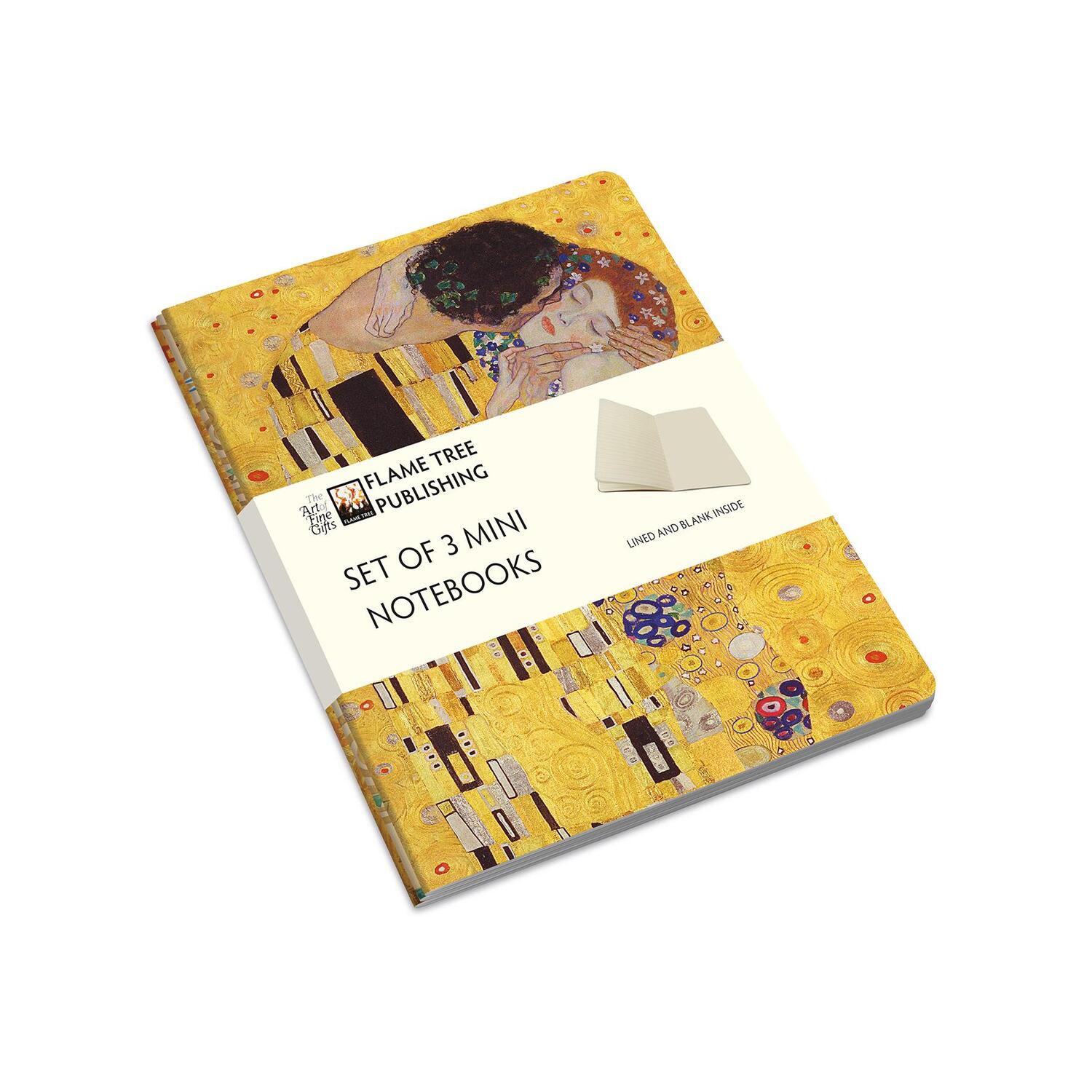 Cover: 9781787559134 | Gustav Klimt Set of 3 Mini Notebooks | Buch | 192 S. | Englisch | 2020