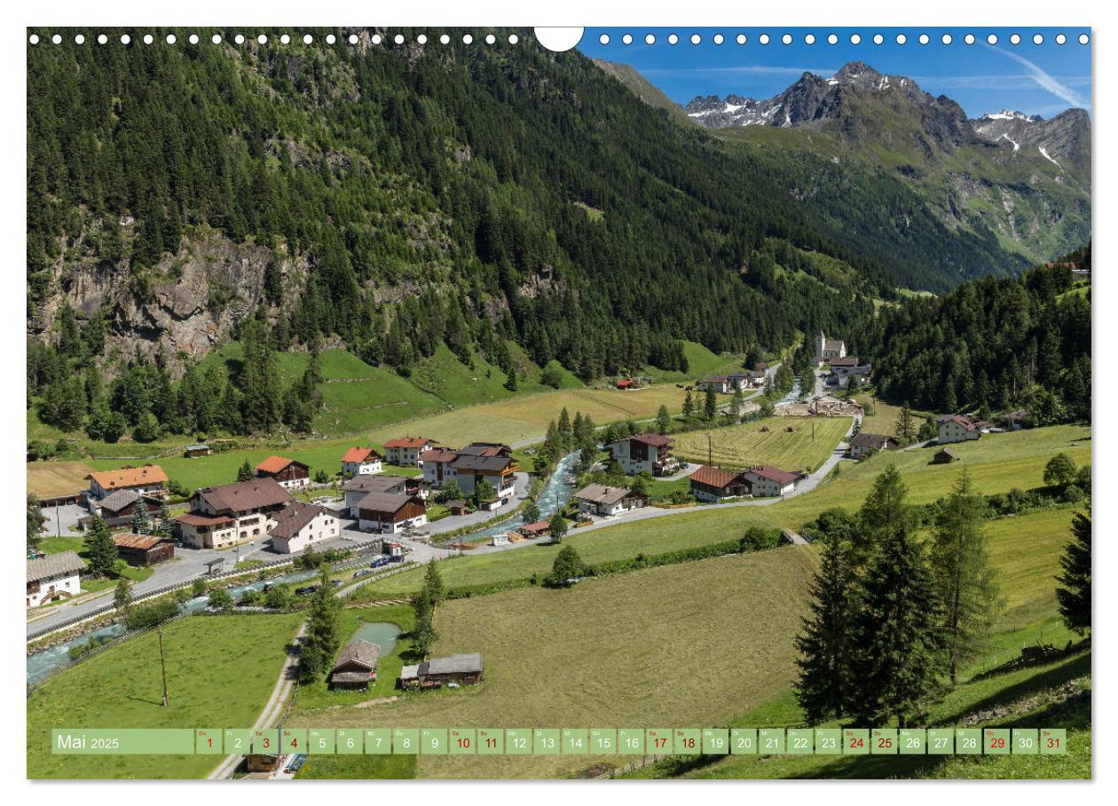 Bild: 9783435389490 | Pitztal in Bildern (Wandkalender 2025 DIN A3 quer), CALVENDO...