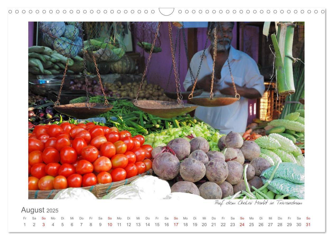 Bild: 9783435833252 | Farbenfrohes Kerala - Eindrücke aus God´s Own Country (Wandkalender...