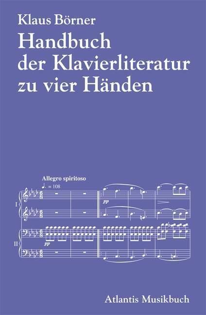 Cover: 9783254002655 | Handbuch der Klavierliteratur zu vier Händen an einem Instrument