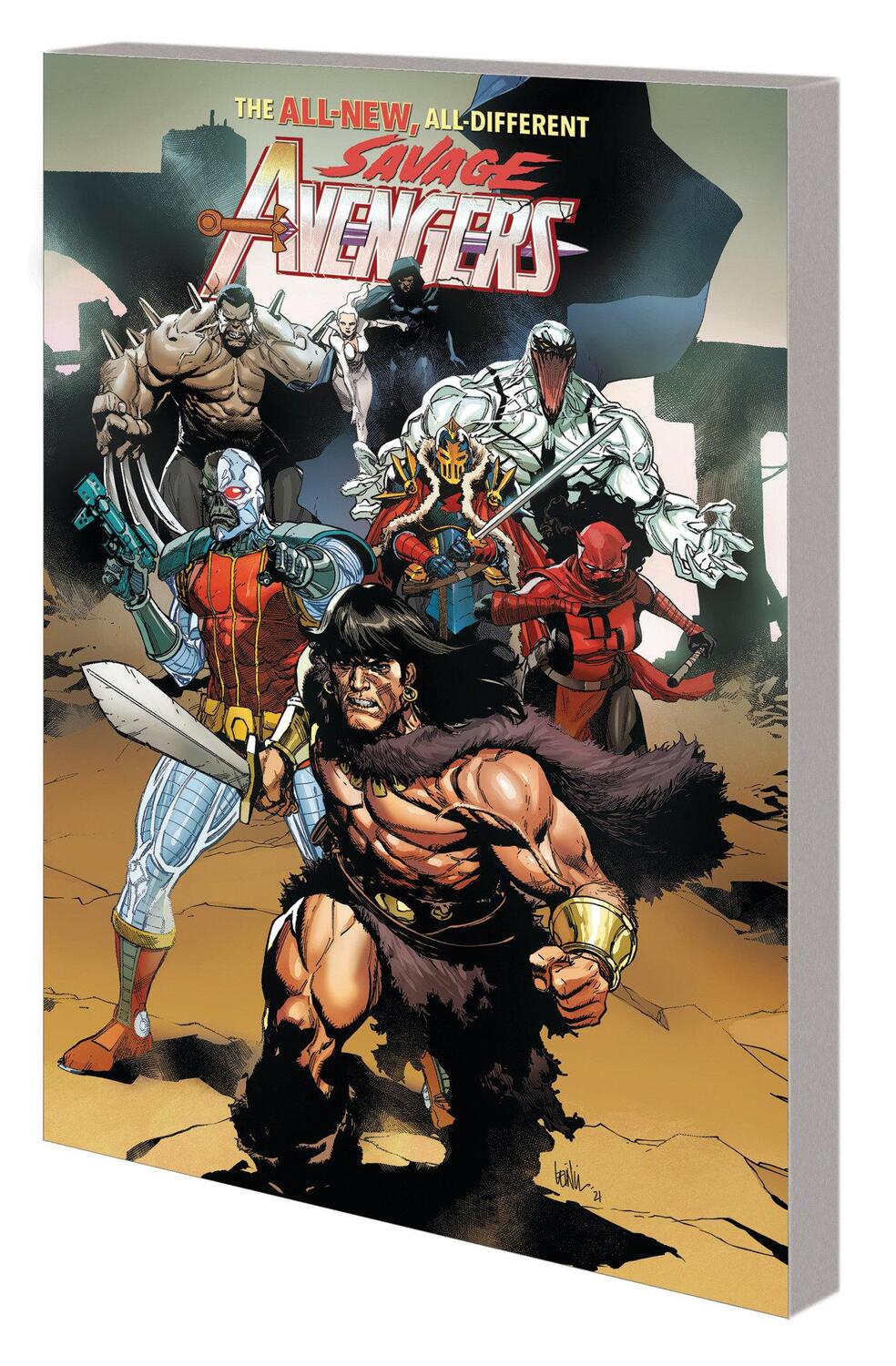 Cover: 9781302945381 | Savage Avengers Vol. 1 | Time Is the Sharpest Edge | David Pepose