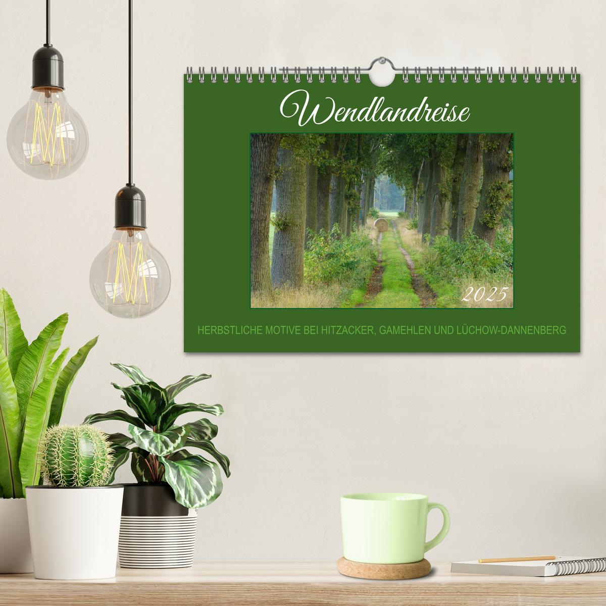 Bild: 9783457216880 | Wendlandreise (Wandkalender 2025 DIN A4 quer), CALVENDO Monatskalender