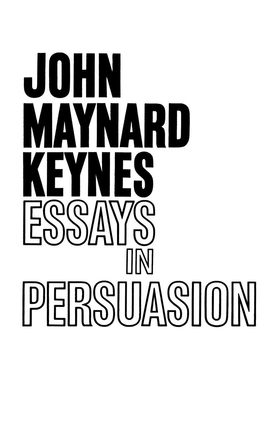 Cover: 9780393001907 | Essays in Persuasion | John Maynard Keynes | Taschenbuch | Paperback