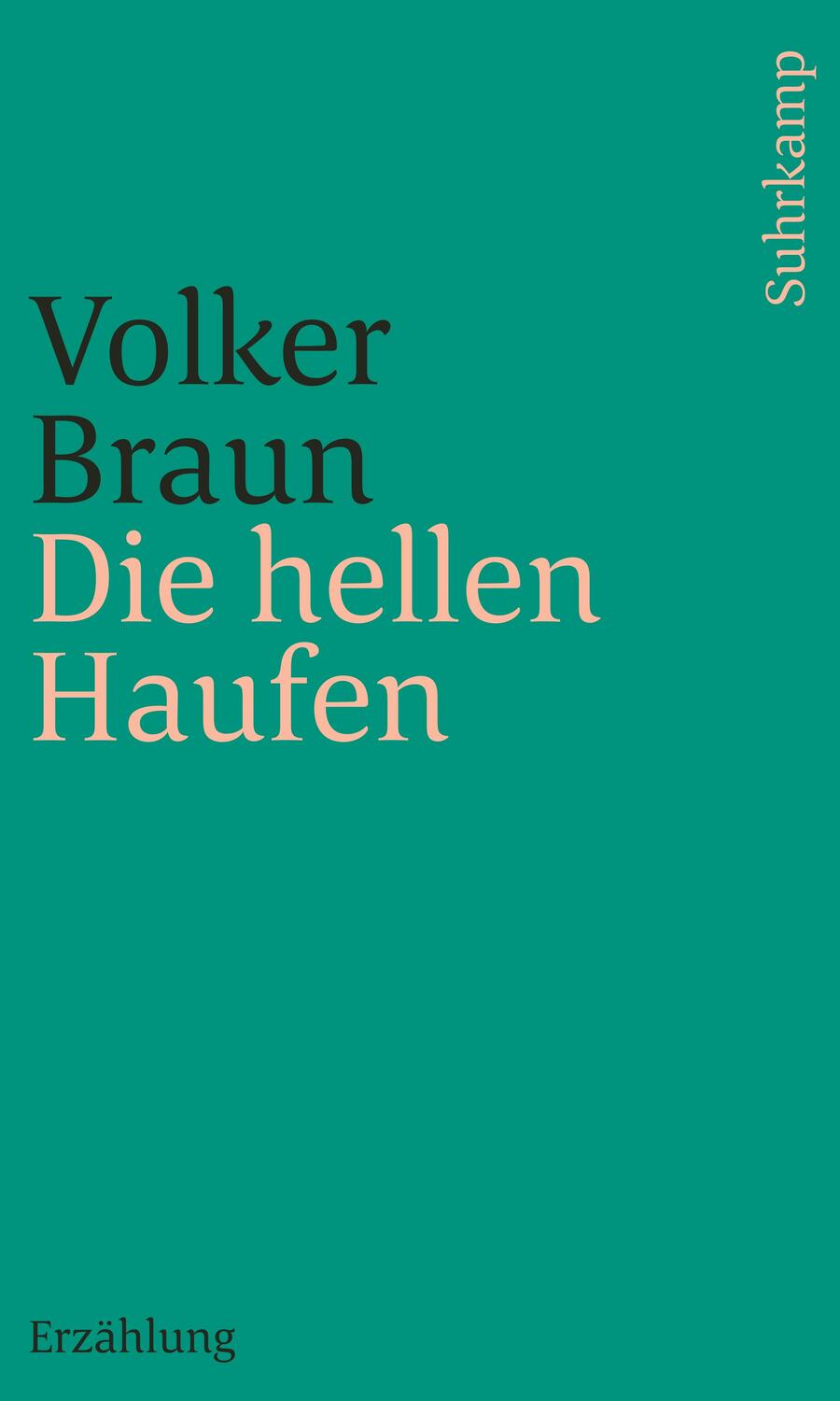 Cover: 9783518243862 | Die hellen Haufen | Volker Braun | Taschenbuch | 98 S. | Deutsch