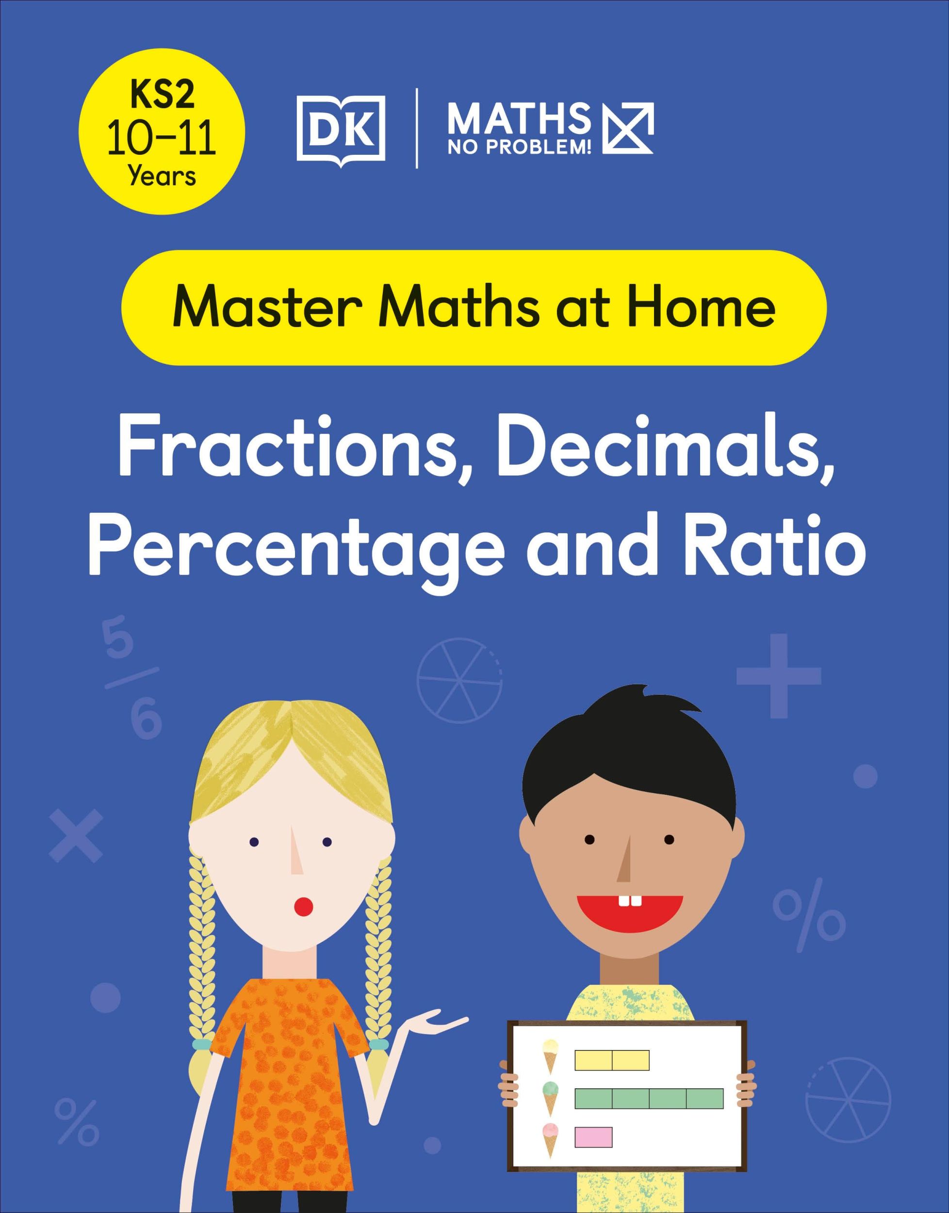 Cover: 9780241539538 | Maths - No Problem! Fractions, Decimals, Percentage and Ratio, Ages...