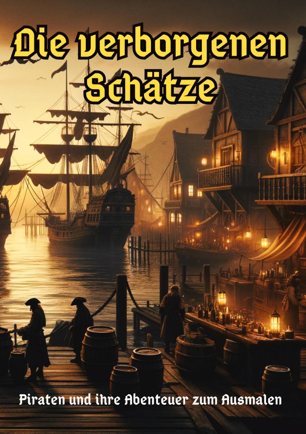 Cover: 9783384115522 | Die verborgenen Schätze | Piraten und ihre Abenteuer zum Ausmalen