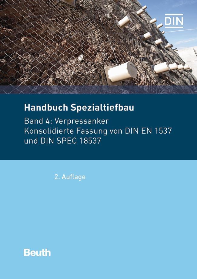 Cover: 9783410283485 | Handbuch Spezialtiefbau | Taschenbuch | Normen-Handbuch | 98 S. | 2018