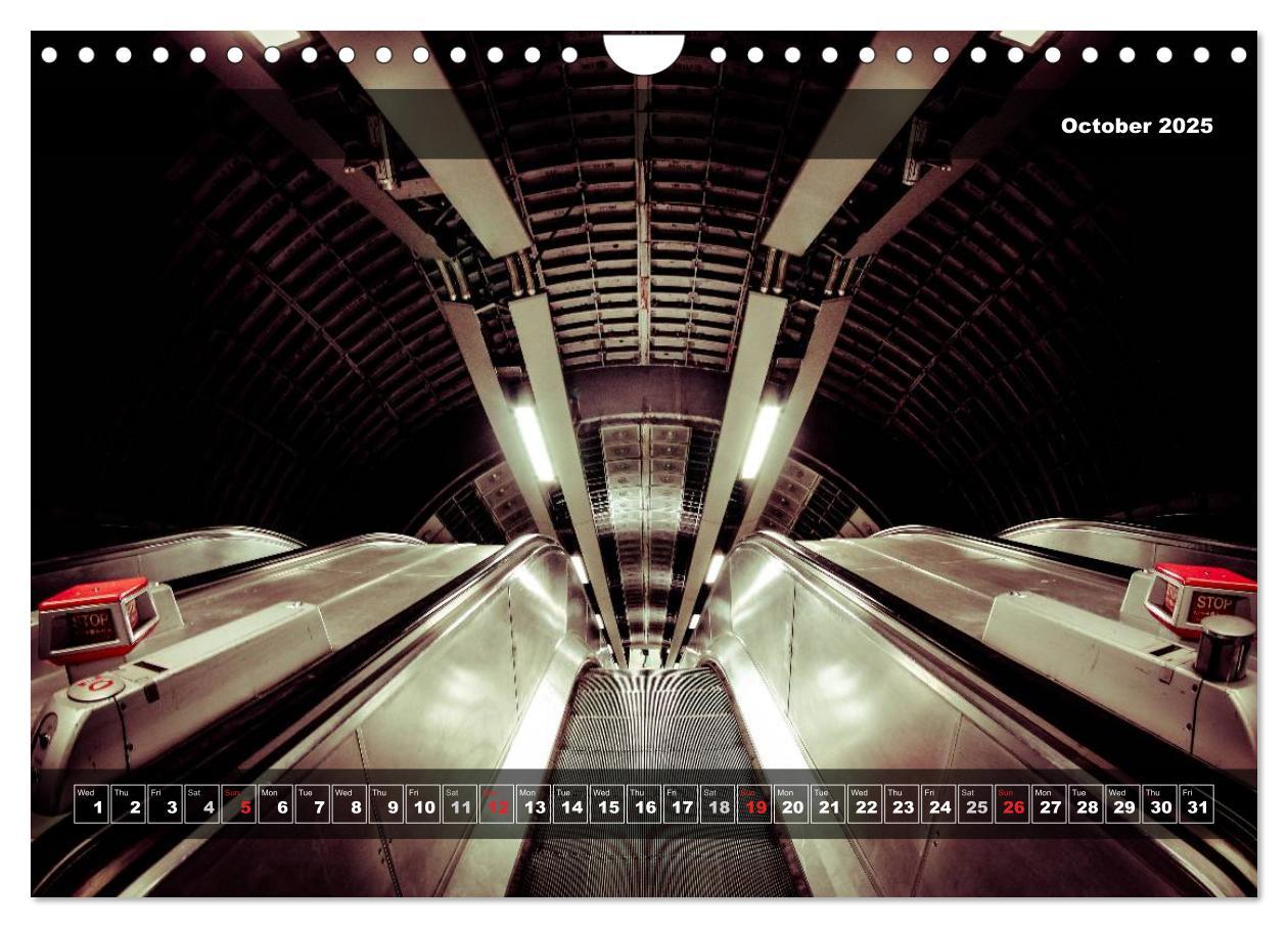 Bild: 9781325952113 | More London Underground 2025 (Wall Calendar 2025 DIN A4 landscape),...