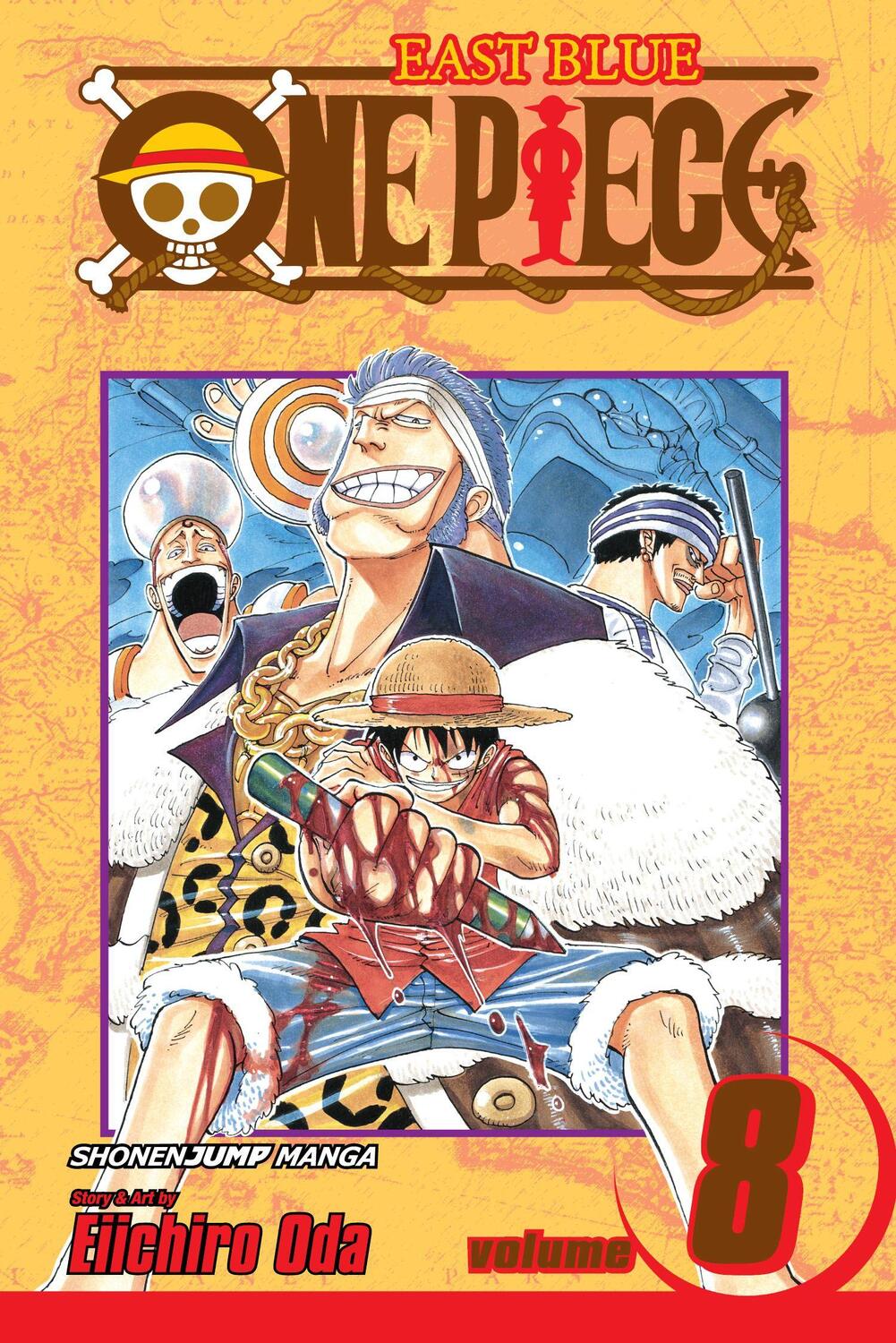 Cover: 9781421500751 | One Piece, Vol. 8 | Eiichiro Oda | Taschenbuch | Englisch | 2005
