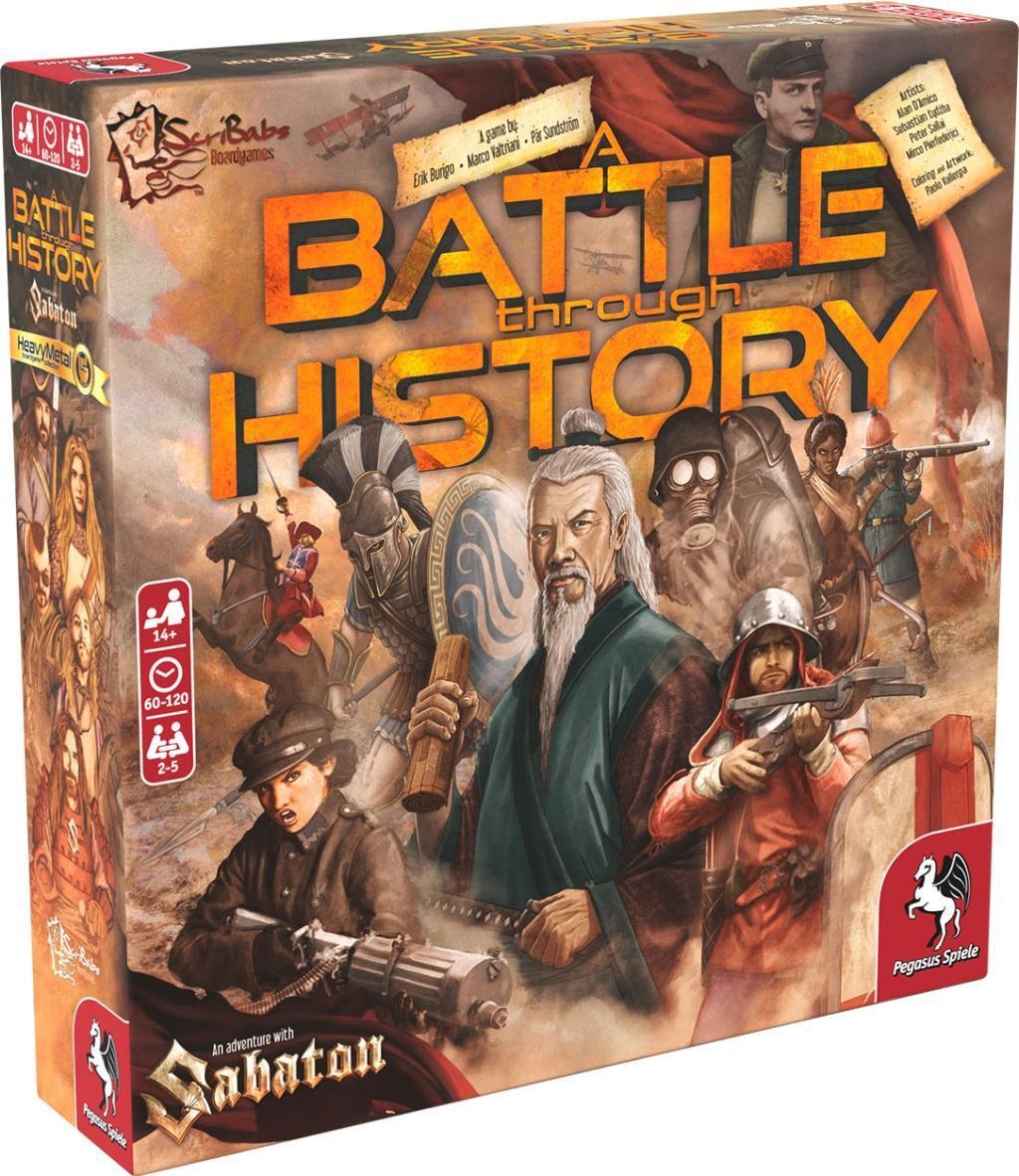 Cover: 4250231730702 | A Battle through History - Das Sabaton Brettspiel | Spiel | Deutsch