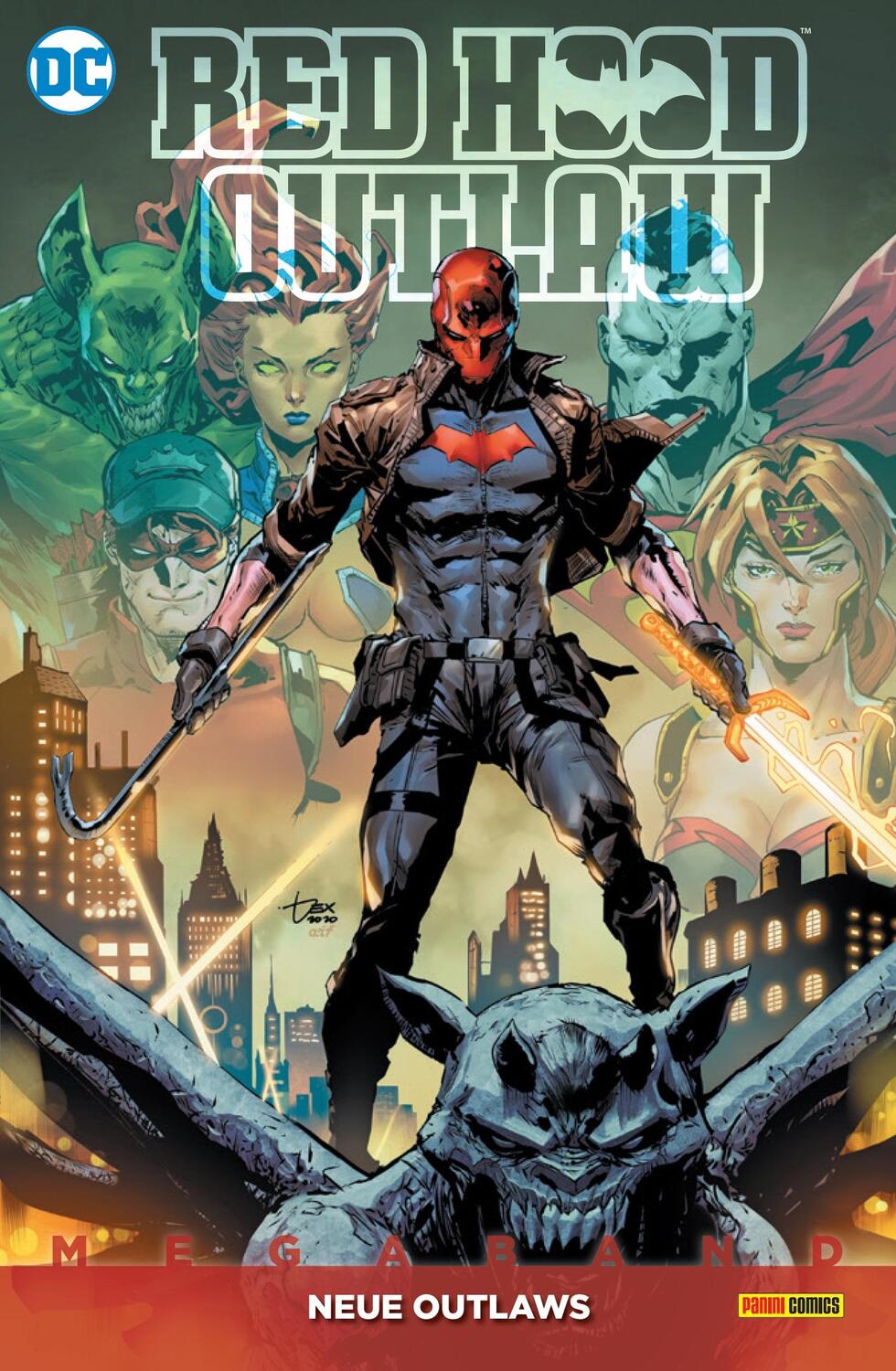 Cover: 9783741623295 | Red Hood: Outlaw Megaband | Bd. 2: Neue Outlaws | Lobdell (u. a.)