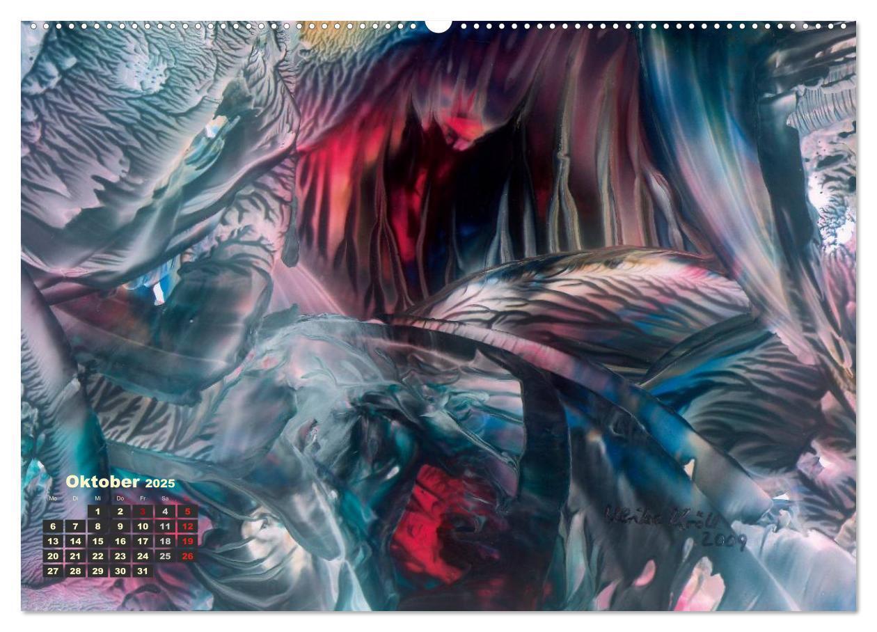 Bild: 9783435812134 | Encaustic Kunstkalender 2025 (Wandkalender 2025 DIN A2 quer),...