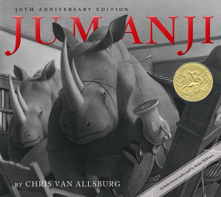 Cover: 9780547608389 | Jumanji 30th Anniversary Edition | A Caldecott Award Winner | Allsburg