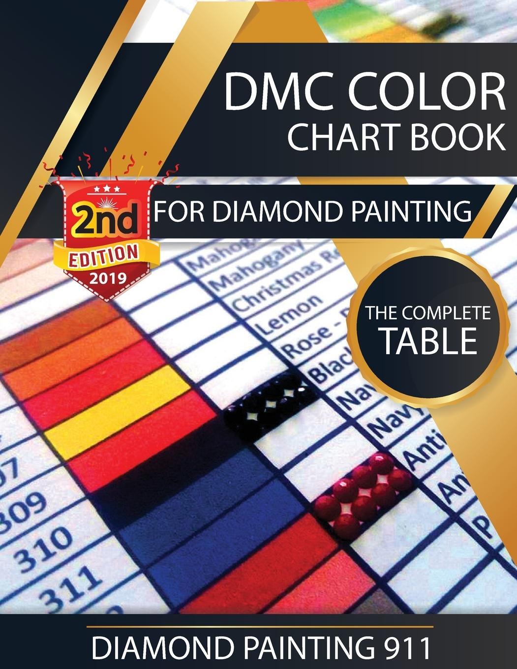 Cover: 9781947880078 | DMC Color Chart Book for Diamond Painting | Diamond Painting 911
