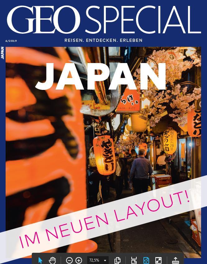 Cover: 9783652008785 | GEO Special 06/2019 - Japan | Christoph Kucklick | Broschüre | 146 S.