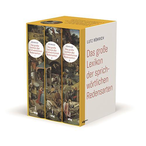Cover: 9783534275885 | Das große Lexikon der sprichwörtlichen Redensarten. 3 Bände | Röhrich