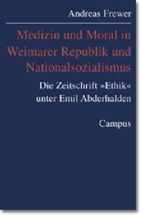 Cover: 9783593365824 | Medizin und Moral in Weimarer Republik und Nationalsozialismus | Buch