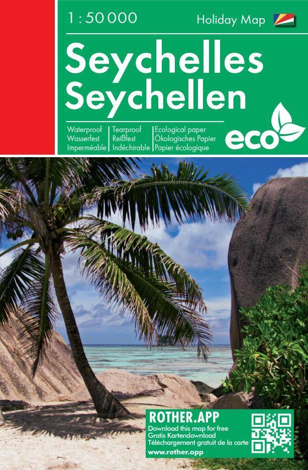 Cover: 9788074454882 | Seychellen, Freizeitkarte 1 : 50 000 | (Land-)Karte | Deutsch | 2020