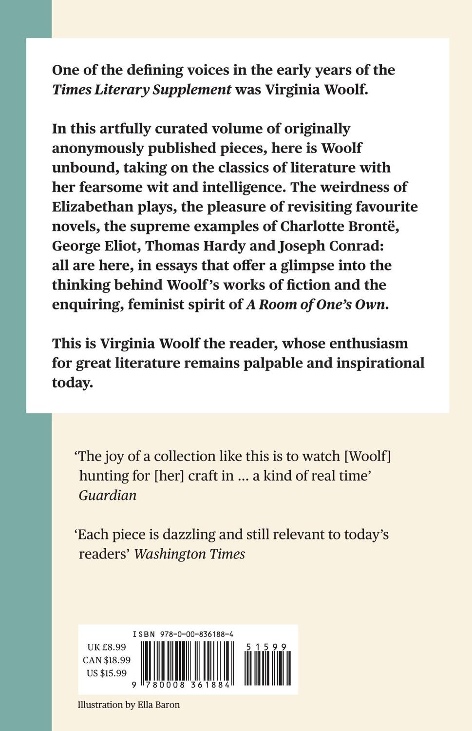 Rückseite: 9780008361884 | Genius and Ink | Virginia Woolf on How to Read | Virginia Woolf | Buch