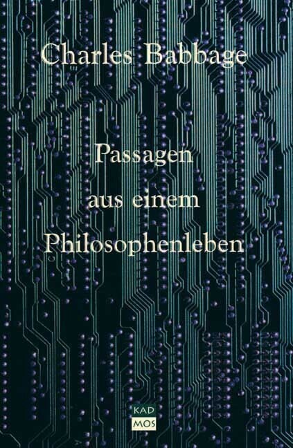Cover: 9783931659073 | Passagen aus einem Philosophenleben | Vorw. v. Bernhard J. Dotzler