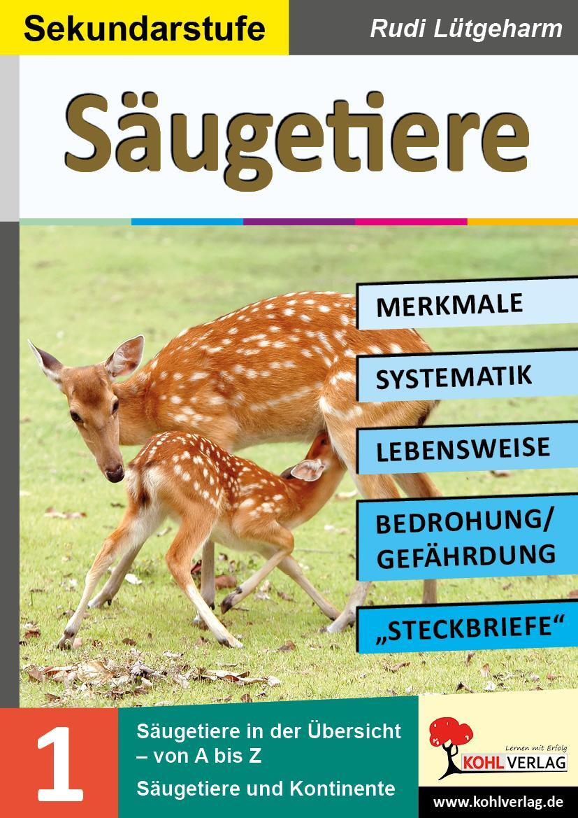 Cover: 9783966240222 | Säugetiere - Merkmale, Lebensraum, Systematik | Rudi Lütgeharm | Buch