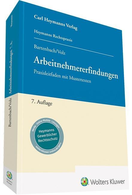 Cover: 9783452290649 | Arbeitnehmererfindungen | Praxisleitfaden mit Mustertexten | Buch