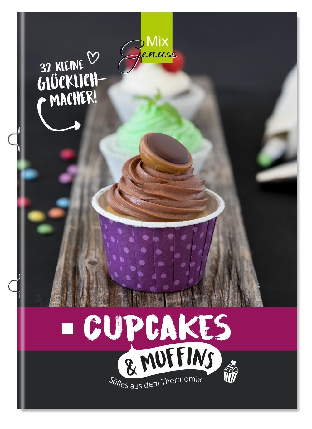 Cover: 9783943807981 | Cupcakes &amp; Muffins | Süßes aus dem Thermomix | Wild Corinna | 36 S.