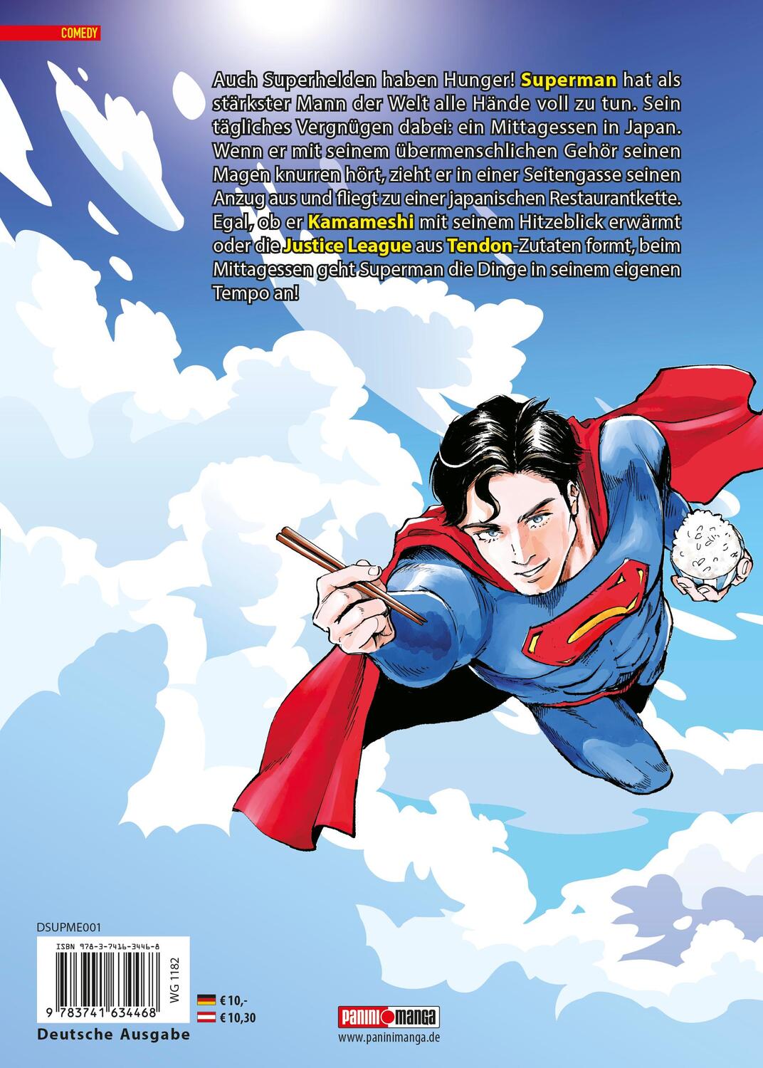 Rückseite: 9783741634468 | Superman vs. Meshi: Kulinarische Ausflüge nach Japan (Manga) 01 | Buch