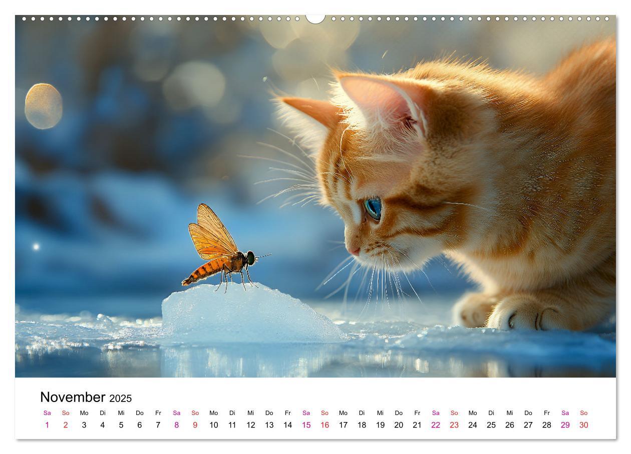 Bild: 9783457218310 | Katzenzauber - Samtpfoten im Jahreslauf (Wandkalender 2025 DIN A2...