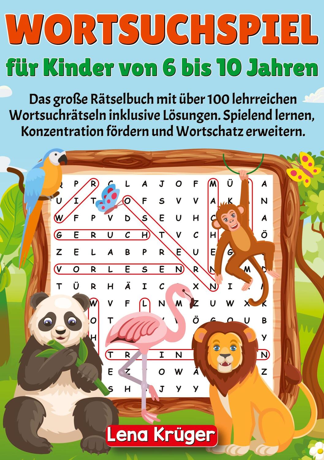 Cover: 9783384135582 | Wortsuchspiel für Kinder von 6 bis 10 Jahren | Lena Krüger | Buch