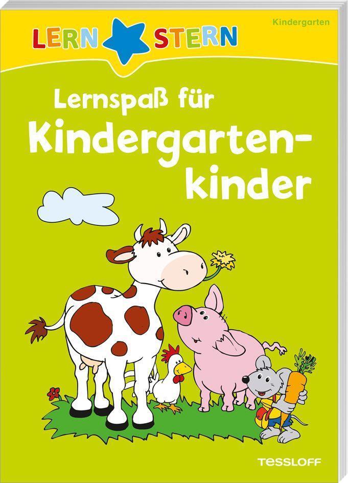 Cover: 9783788675172 | Lernspaß für Kindergartenkinder | Rätseln, spielen, lernen! | Buch