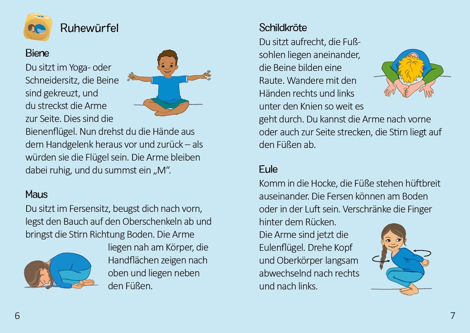 Bild: 4260512188146 | FamilyFlow. Kinderyoga-Würfel | Florian Sprater | Spiel | Family Flow