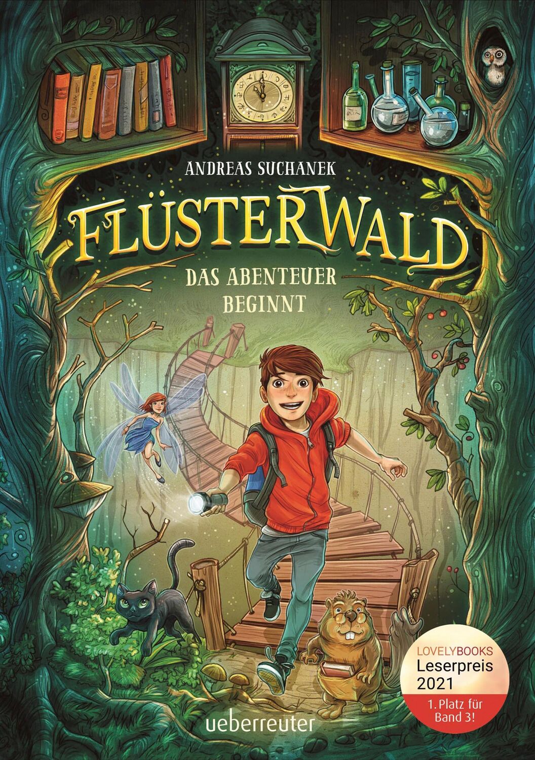 Cover: 9783764151751 | Flüsterwald - Das Abenteuer beginnt (Flüsterwald, Staffel I, Bd. 1)