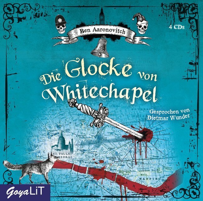 Cover: 9783833740275 | Die Glocke von Whitechapel, 4 Audio-CDs | Ben Aaronovitch | Audio-CD