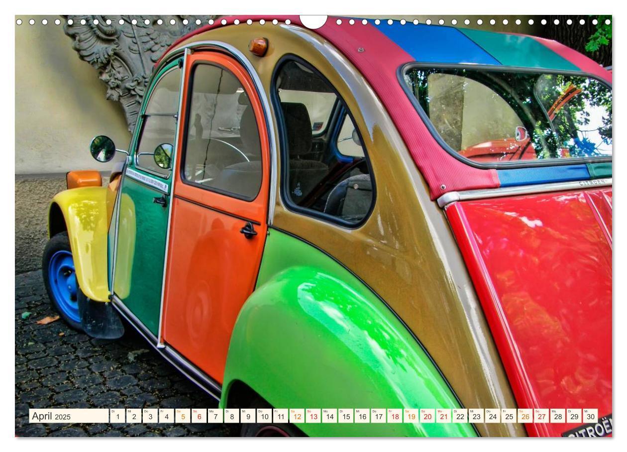 Bild: 9783435470952 | Citroën 2CV - geliebte Ente (Wandkalender 2025 DIN A3 quer),...