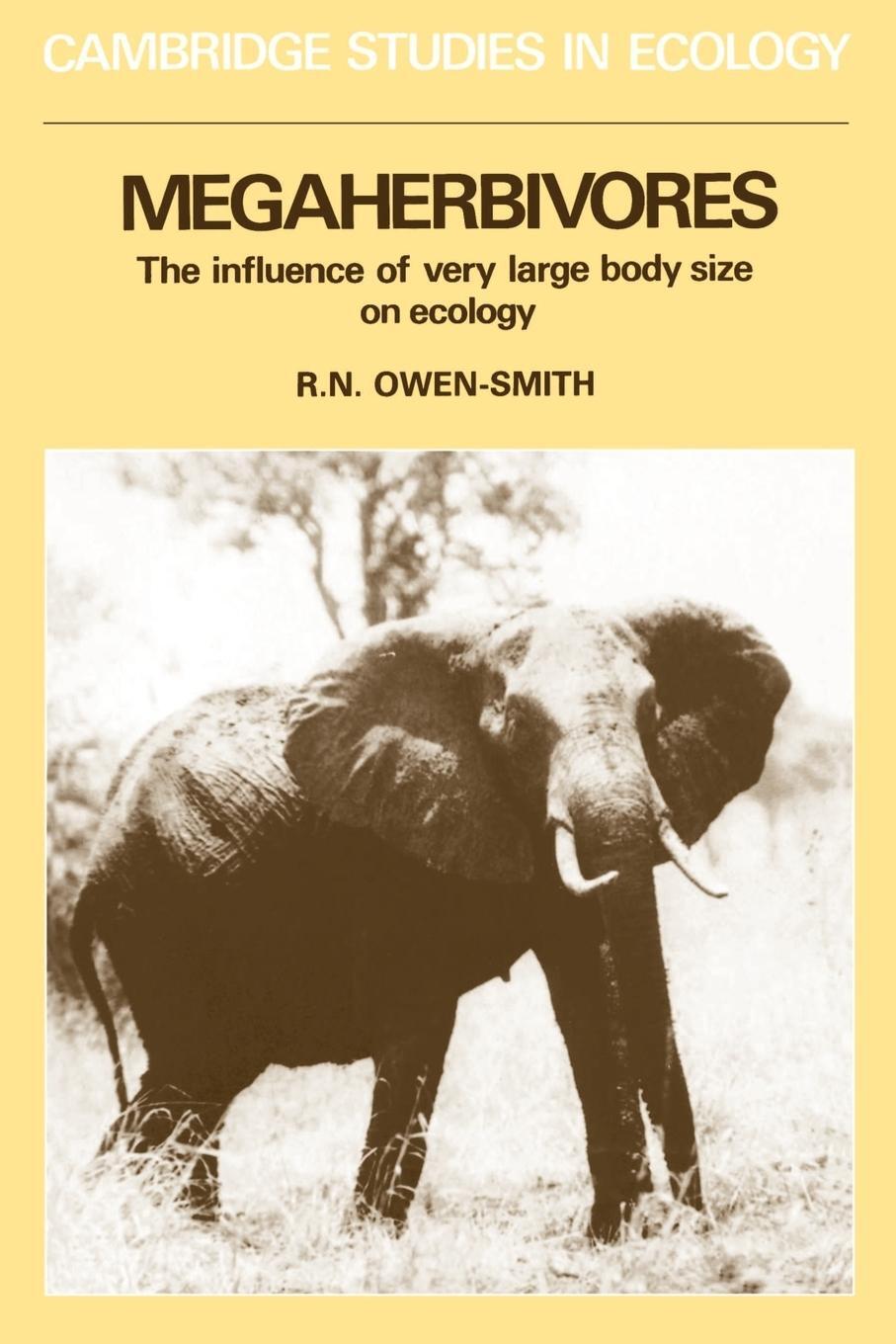 Cover: 9780521426374 | Megaherbivores | The Influence of Very Large Body Size on Ecology