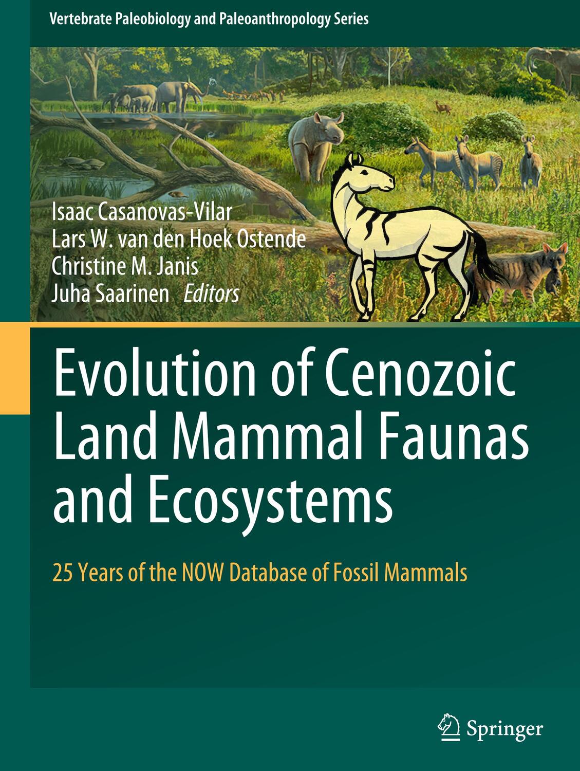 Cover: 9783031174902 | Evolution of Cenozoic Land Mammal Faunas and Ecosystems | Buch | xvii