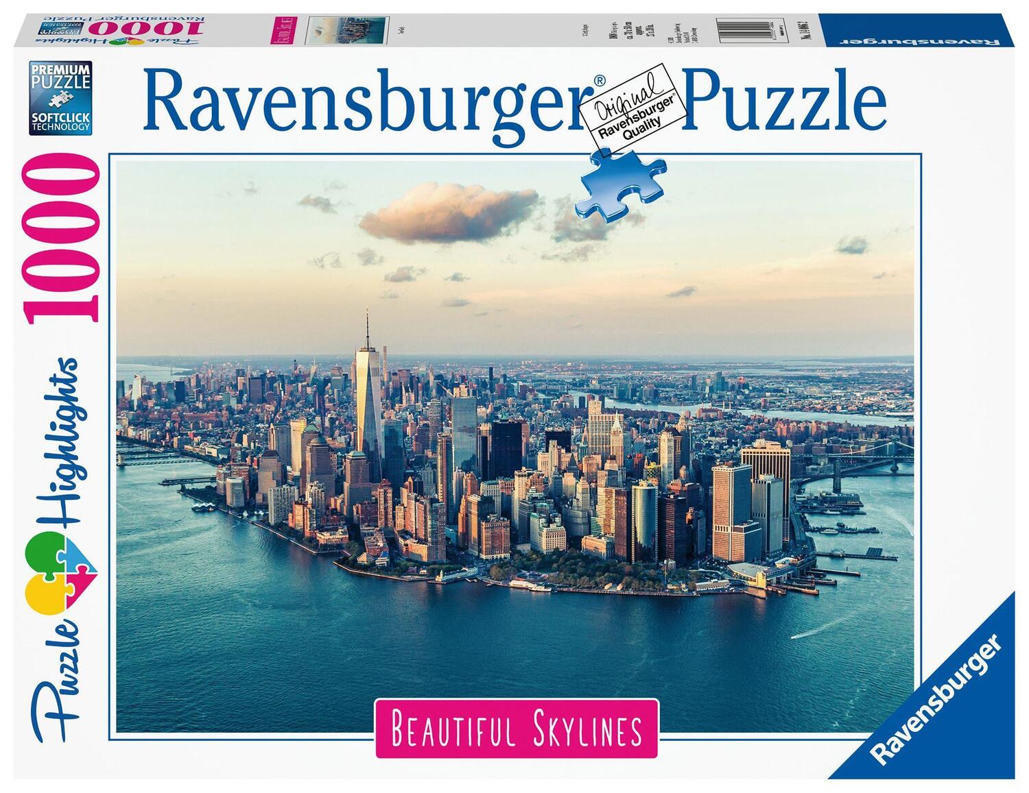 Cover: 4005556140862 | New York. Puzzle 1000 Teile | Spiel | Deutsch | 2019 | Ravensburger