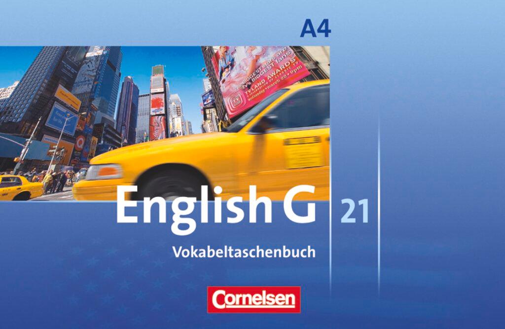 Cover: 9783060321636 | English G 21. Ausgabe A 4. Vokabeltaschenbuch | 8. Schuljahr | Schwarz