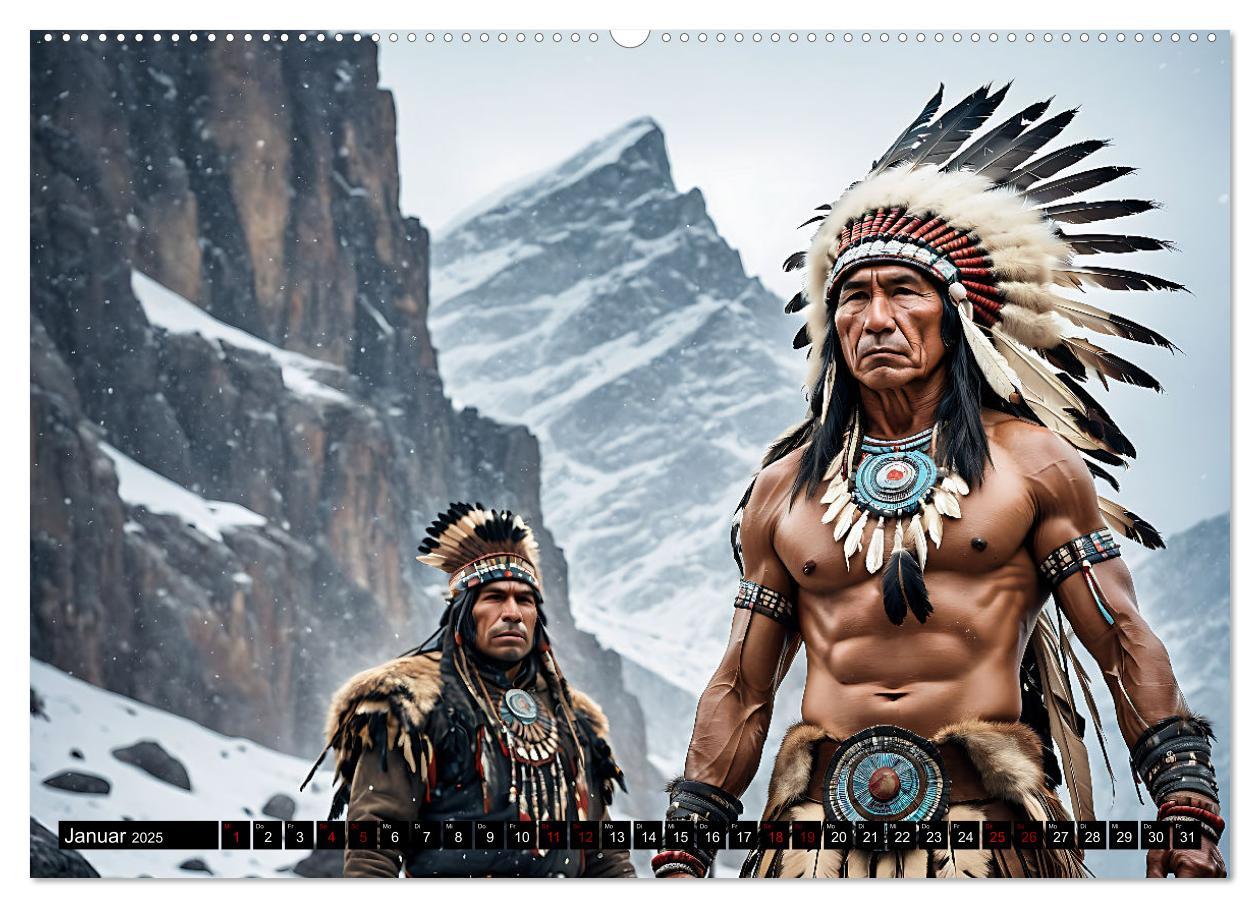 Bild: 9783457151150 | Im weiten Land der Indianer (hochwertiger Premium Wandkalender 2025...