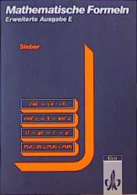 Cover: 9783127179002 | Mathematische Formeln. Formelsammlung E (Erweiterte Ausgabe) | Buch